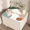 Tapete Protetor para Bancada de Mesa de Cabeceira, Toque de Luxo Leve e de Alta Qualidade, Tapete Capa de Couro à Prova d'Água e de Óleo, Pano de Cobertura à Prova de Poeira para Geladeira e Máquina de Lavar