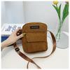 Terciopelo 2022 Nueva Moda Bolso de Hombro Bolso Cruzado Casual para Exterior de Mujer Campus Portátil Estilo Coreano ins Bolso de Mujer