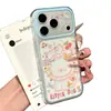 Funda de Teléfono Graffiti Cachorro West Highland para Apple 17ProMax, Alto Valor para Niñas, Diseño de Ventana Grande Huawei Xiaomi