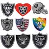 Alta calidad NFL Liga Mayor de Fútbol Raiders RAIDERS Parches de Tela Bordados Parches para Ropa Planchado