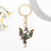 Moda Gótico Dibujos Animados Pterodáctilo Dragón Volador Colgante Encanto Personalidad Europea Americana Accesorios Llavero Colgante Venta al por Mayor