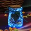 Garrafa de Desejos de Vidro Garrafa de Armazenamento Garrafa Arco-Íris Garrafa Vazia Estrela da Sorte Estrela de Origami Céu Estrelado Luminoso Estrela de Cinco Pontas Coleção