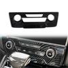 Adecuado para Honda 17-21CRV/Haoying modificado panel de ajuste del aire acondicionado pegatinas decorativas ABS fibra de carbono moldura interior