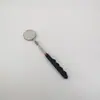 Fabricantes espejo de inspección LED telescópico de acero inoxidable espejo de iluminación para mantenimiento de automóviles tipo pared interior universal con lámpara espejo de inspección