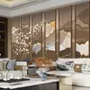 Novo papel de parede para casa de chá chinesa Loja de Chá Arte do Chá centro de saúde de medicina tradicional chinesa parede de fundo de estúdio ao vivo Casa de Chá papel de parede para fazer chá
