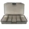 Caja de herramientas de cinco compartimentos Luya accesorios para pesca con señuelos caja de pesca caja de almacenamiento de equipo de pesca caja de juego de señuelos color pistola caja Luya