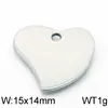 Colgante de Acero Inoxidable en Forma de Corazón Accesorios para Joyería DIY Corazón Hueco con Pedrería Combinación de Amor Collar Pulsera Dijes