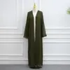 2026 Cardigan de Malla Diamantada Loriya Talla Grande Manga Larga Doble Capa LR1336