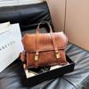 Mochila Retro Británica de Alta Gama para Mujer 2026 Nuevo Estilo Estilo Preppy Bolso de Hombro Maletín Mochila de Gran Capacidad