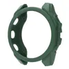 Adecuado para reloj Garmin Fenix 8 43/47/51, funda protectora semi-envolvente de TPU con textura de cuero