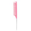 Transfronterizo en stock Peine de cola puntiaguda Peine de aguja de acero Peine de belleza para peinar Teñido de cabello Peine de púas Peine para dividir el cabello Cola de ratón Peine Fábrica