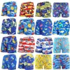 Bañadores para niños secado rápido tipo bóxer shorts de natación niños traje de baño para bebé estampado de dibujos animados piscina aguas termales bañadores venta al por mayor