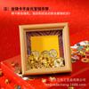 Cartão de Cartão Rígido Jin Song Cartão Brocado Estrutura para Cartões Papel Xuan Guofeng Wenchuang Presente Mesa de Cartão para Caligrafia Tecido Brocado Noodles Papel Jinqian