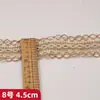 Renda de Corda de Cânhamo de Ponto de Fábrica Renda Trançada Lote Materiais para Sapatos Artesanato DIY Fita de Algodão de Cânhamo Renda