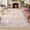 Alfombra para sala de estar resistente a la suciedad y fácil de mantener, alfombra de área grande de cobertura total para sofá y mesa de café, cristal de terciopelo bohemio transfronterizo