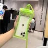 Tres Bolsas Impermeables Selladas para Teléfono, Transparentes y Compatibles con Pantalla Táctil, Bolsa de Aire Flotante para Natación, Funda Impermeable Transparente para Teléfono