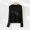 Nuevo Estilo Otoño Temprano Mezcla de Lyocell Tencel Lana Cuello Redondo Versátil Camiseta Base de Punto Delgado Top de Lana Cachemira