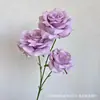 Flores Artificiales para Boda Colección Morada Serie Salón de Bodas Jardín Monet Arco Exterior Muro de Flores Estudio Fotográfico Floral Paisajismo