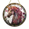 Directo de Fábrica Transfronterizo Temu Serie Mundo Animal Colección Colgantes de Disco Acrílico Coloridos Decorativos para Interiores y Exteriores