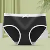 Sudeste Asiático comércio eletrônico transfronteiriço roupas íntimas femininas estudantes estilo coreano cor sólida respirável cintura média menina sexy calças fofas