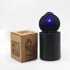 Cenicero de Coche Dedicado Cenicero Automático para Coche LED Personalidad Hombre Resistente a Altas Temperaturas Accesorios Interiores de Coche Succión Magnética