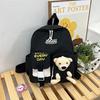 Mochila infantil decoración de oso estudiante viaje compartimento almacenamiento mochila fábrica al por mayor Niños y Niñas linda mochila escolar