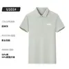JEEP SPIRIT Camisa Polo de Algodón Jeep Casual Deportiva para Correr Cuello Solapa Manga Corta Ropa para Hombre Fresca y de Secado Rápido