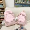 Mochila estilo japonês, mochila macia para meninas, mochila fofa para meninas, estudante do ensino fundamental, mochila escolar leve, bolsa de computador de grande capacidade