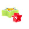 Molde de plástico para hornear galletas, molde para galletas, molde de plástico para pasteles, molde para ensalada de carambola, caja de troqueles