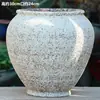 Macetas de Cerámica Florales Vintage Hechas a Mano con un Tacto Lujoso para el Jardín, Adecuadas para Phalaenopsis y Buganvilias, con Ramas Altas, Macetas Grandes de Cerámica Gruesa