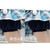 Shorts de Segurança Verão Anti-Exposição Finos Vestíveis Jk Branco Menina Botão de Flor Shorts de Segurança Calças Abóbora Leggings
