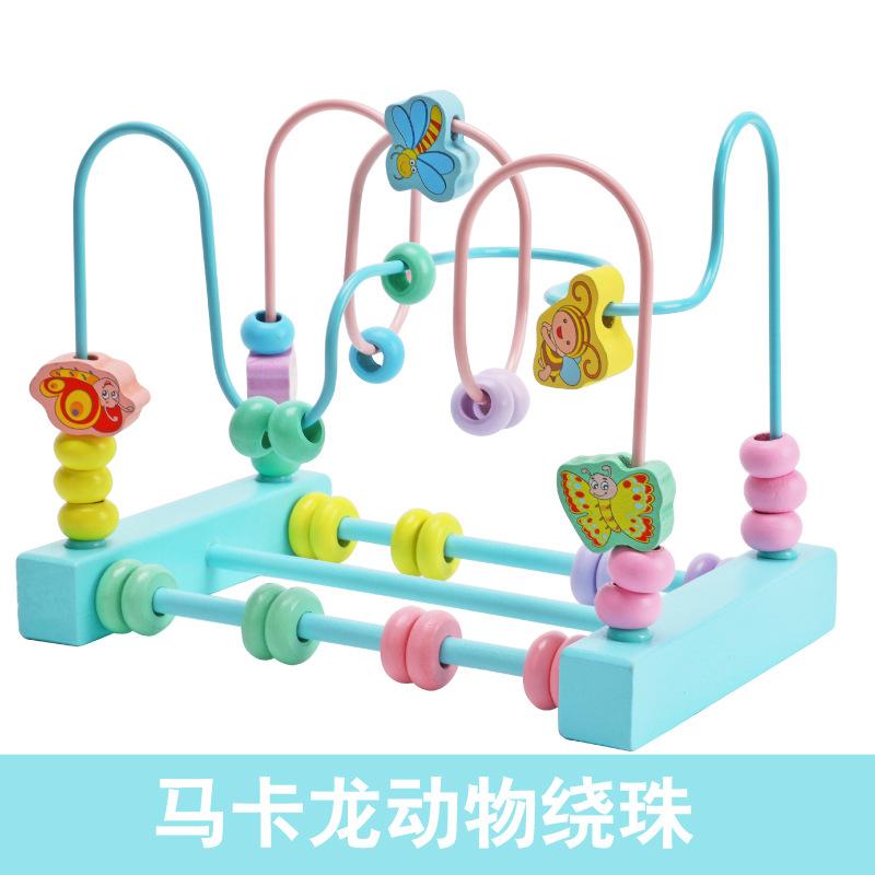 马卡龙动物绕珠