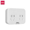 LU5002 Adaptador Deli Enchufe Poroso Adaptador de Reino Unido a País Adaptador de Viaje Multipaís
