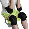 Rodilleras de esponja gruesa para exteriores, para montar, bailar, patinar, anticaídas, anticolisión, con caparazón de tortuga, traje de protección para entrenamiento táctico