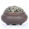 Quemador de incienso antiguo cubierta especial para quemador de incienso de celadón Cubierta de aleación de celadón para quemador de incienso directo de fábrica Cubierta hueca para quemador de incienso