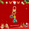 Regalo de Navidad Llavero de Navidad Regalo Exquisito Llavero Colgante Bolso de Dibujos Animados Accesorios para Colgar Hebilla de Puerta Accesorios
