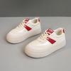 [Personalizado] K3705 Nuevos Zapatos Blancos Transpirables Primavera y Verano 2025 Aumentados Resistentes al Desgaste Casual Suela Fina Estilo Coreano