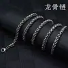 Cadena de Suéter Minimalista con Números Romanos, Collar Largo Giratorio de la Fortuna para Hombres, Colgante Versátil Giratorio Hip-Hop
