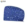 Gorro Quirúrgico Estampado Femenino Algodón Puro Gorro de Enfermera Gorro Baotou Nacido de la Luna Doctor de Clínica Dental y Estomatológica Gorro de Trabajo Masculino