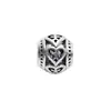 Aleación de Plata de Xizang Huecas con Agujero Grande Cuentas Pulsera Vintage Collar Cuentas Espaciadoras Accesorios para Joyería DIY Materiales Venta al por Mayor