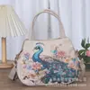 Bolso tote de estilo étnico nuevo, bolso casual de tela versátil, para hombro, mano y cruzado, bolso de dama multiusos