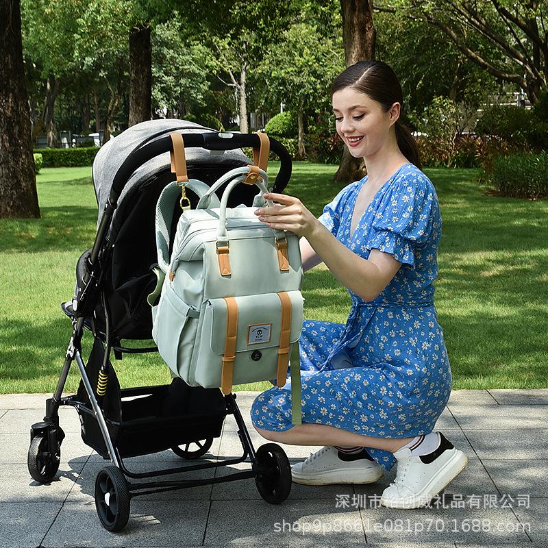 薄荷绿妈咪包SJ307