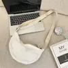1982 Bolso Croissant Moderno Elegante Bolso de Hombro para Estudiante de Moda Bolso Cruzado de un Solo Hombro Bolso Dumpling para Salir para Mujer
