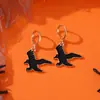 Pendantes Europeus e Americanos de Halloween Fantasma Abóbora Fantasma Morte Brincos de Gotejamento de Óleo Brincos Góticos de Halloween