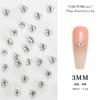 Broca de manicure explosiva vermelha da Internet, tamanho mini, broca de pilha, super flash, transparente, strass, joias de unha, broca de pilha branca