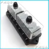 Caixa de Fusíveis Multicanal com tampa externa fixada por parafusos 4 vias, 6 vias, 8 vias, 10 vias, 12 vias (Figura)