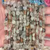 6x9mm Piedra Natural Cristal Ágata Grava Cuentas Sueltas Pulsera DIY Collar Accesorios de Joyería Cuentas Semiacabadas Venta al por Mayor