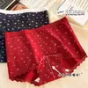 Algodón Puro para Mujer Estilo Francés Floral Hipster Cintura Media Transpirable 10A Antibacteriano Entrepierna Extendida Más Amplia Calzoncillos tipo Boxer