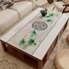 Nuevo Mantel para Mesa de Café Estilo Chino Impermeable, Resistente al Aceite y Anti-quemaduras Protector de Mesa de Comedor de Lujo Accesible Película Protectora de Aislamiento Térmico