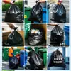 Grandes sacos de lixo grandes comerciais pretos engrossados para propriedade de saneamento de hotel sacos de plástico barris extra grandes por atacado